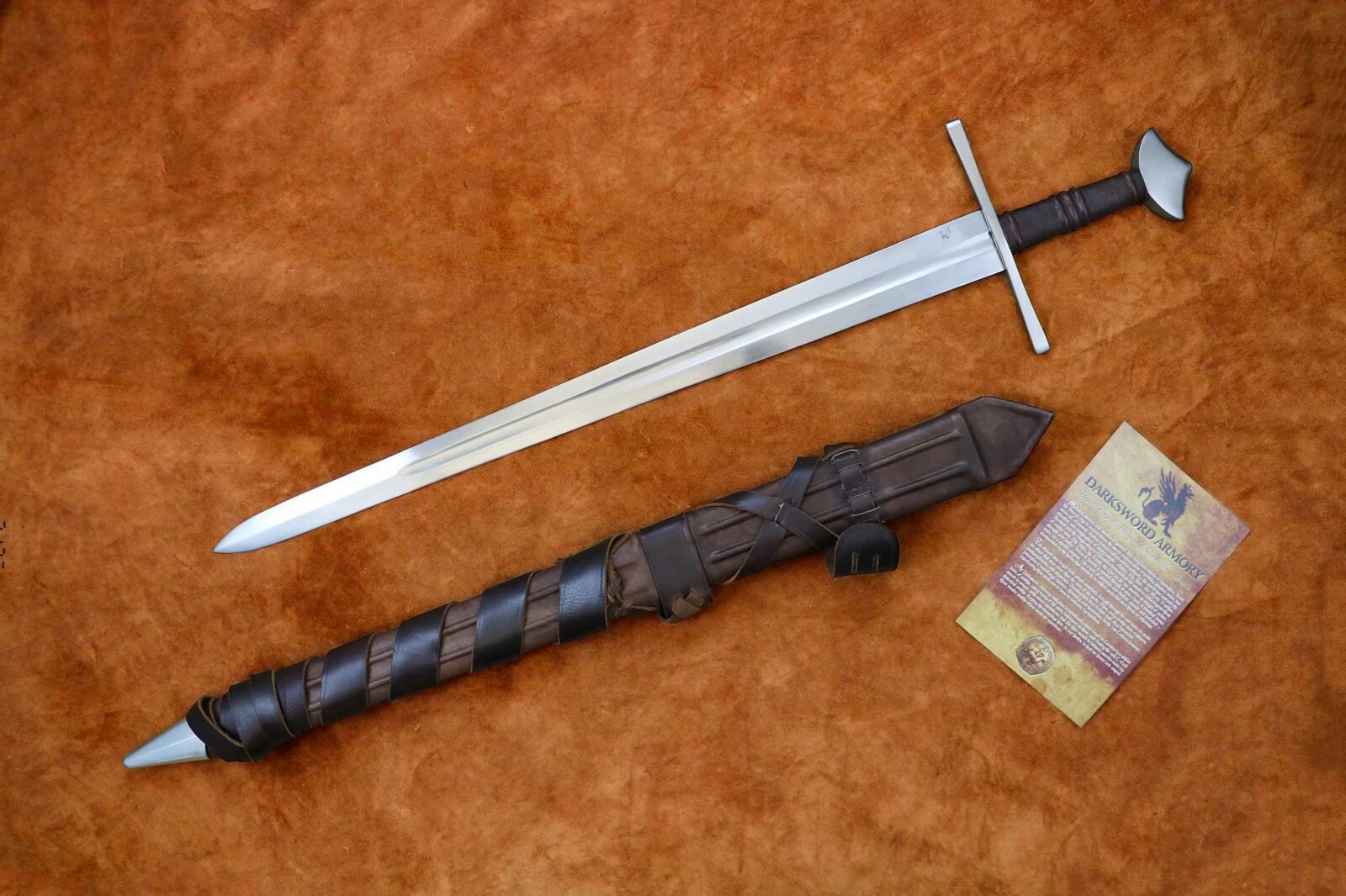 mid-13th-century-one-handed-sword-medieval-weapon-1314-1 - Darksword Armory