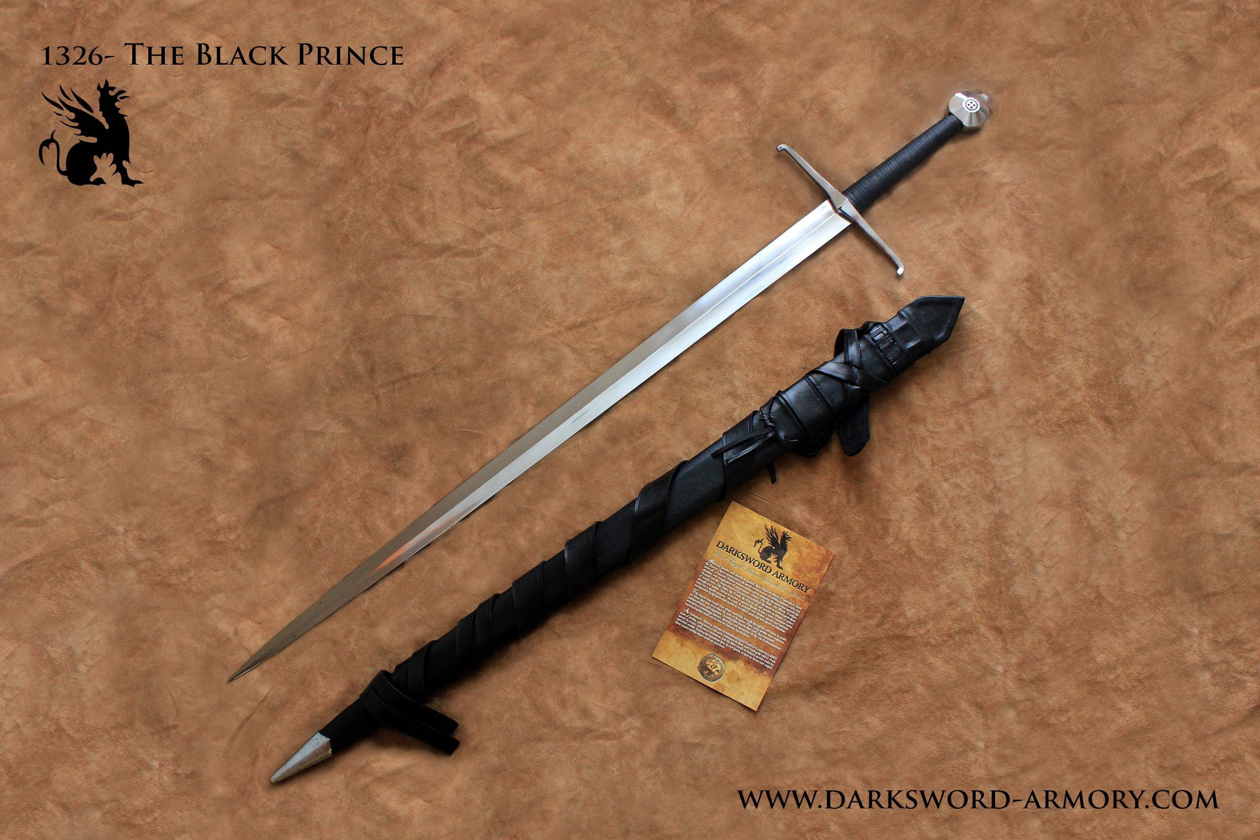 The Black Prince Medieval Sword