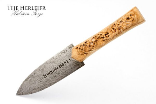 1908-hand-forged-viking-dagger-damascus-steel-dagger-herleifr