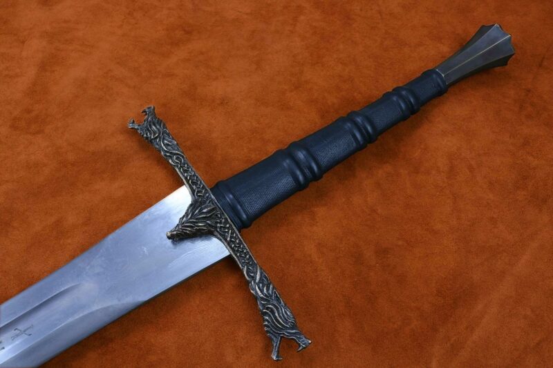 Eindride Sword Folded Steel Blade (#1204) - Darksword Armory