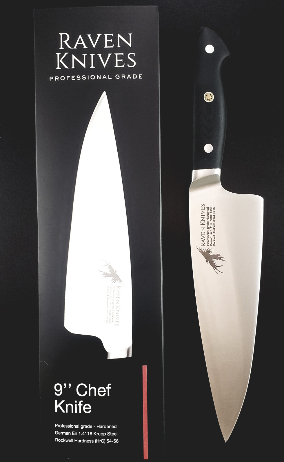 Raven Matte Black Dinner Knife by World Market